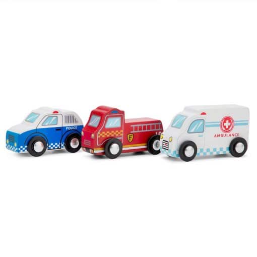 New Classic Toys Emergency Vehicle Set