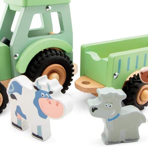 New Classic Toys Large Tractor with Animals