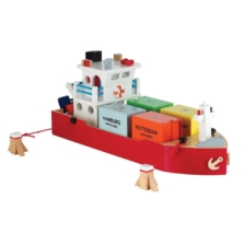 New Classic Toys Wooden Container Ship