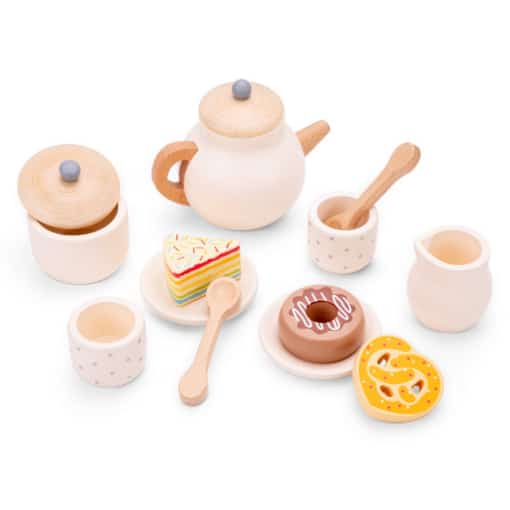 New Classic Toys® Wooden Tea Set - Image 3