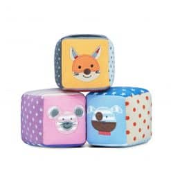 Organic Farm Buddies Soft Block Set