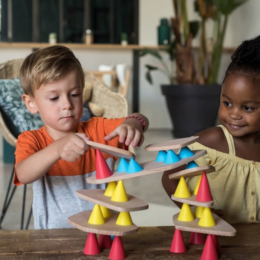 OPPI® Piks Medium Kit - 44 Pieces Construction Balancing Game - Image 4