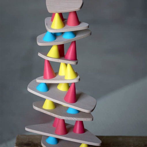OPPI® Piks Medium Kit - 44 Pieces Construction Balancing Game - Image 3