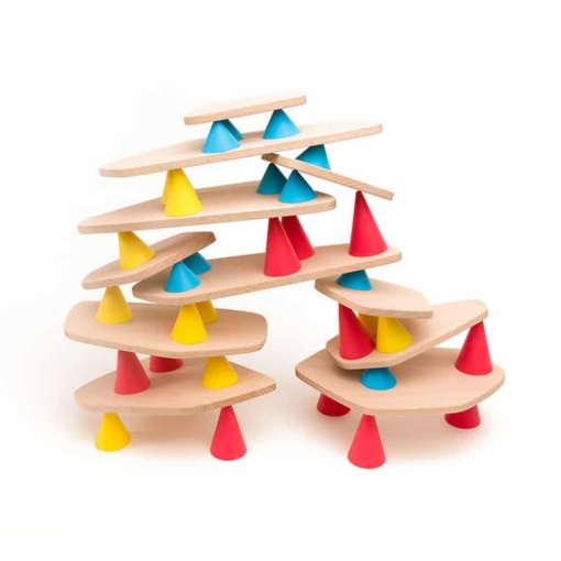 OPPI® Piks Medium Kit - 44 Pieces Construction Balancing Game - Image 2