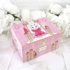 Pink Poppy Claris Musical Jewellery Box