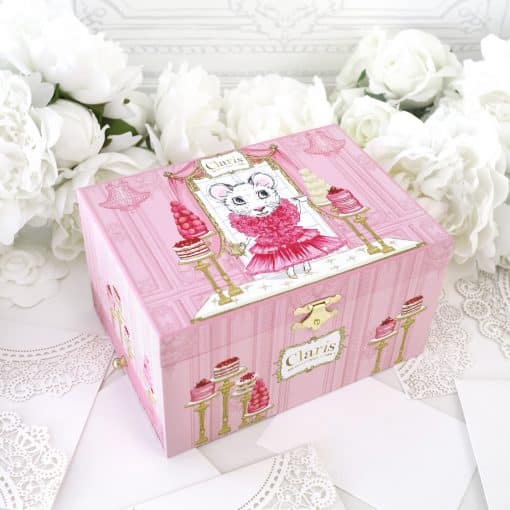 Pink Poppy Claris Musical Jewellery Box