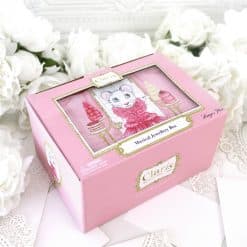 Pink Poppy Claris Musical Jewellery Box