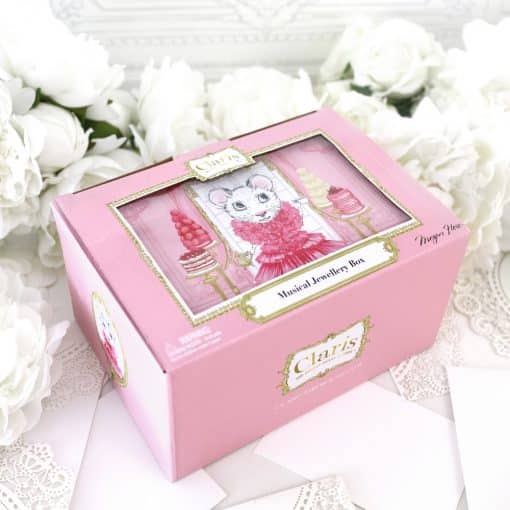 Pink Poppy Claris Musical Jewellery Box