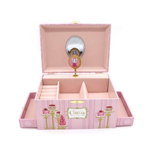 Pink Poppy Claris Musical Jewellery Box