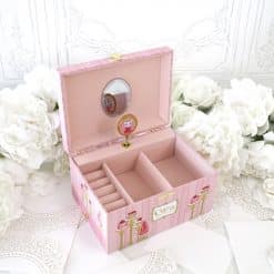 Pink Poppy Claris Musical Jewellery Box