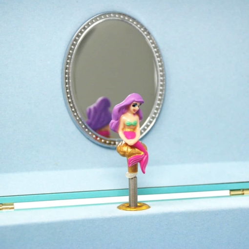 Pink Poppy Mermaid Musical Jewellery Box - Image 4
