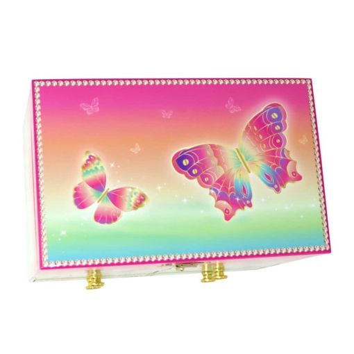 Pink Poppy® Rainbow Butterfly Music Box - Image 4