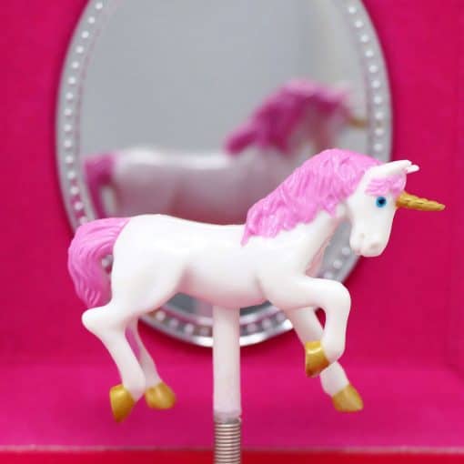 Pink Poppy Unicorn Butterfly Musical Jewellery Box