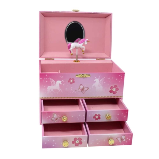 Pink Poppy® Unicorn Princess Musical Jewellery Box - Image 5