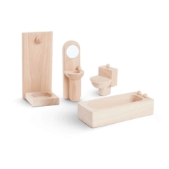 Plan Toys Dolls House Bathroom Furniture Classic