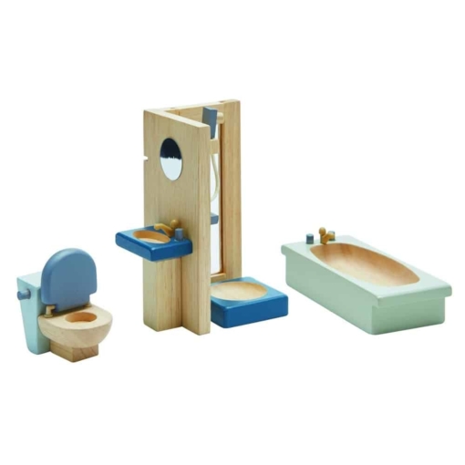 PlanToys Dolls House Bathroom Furniture Orchard Collection - Image 2