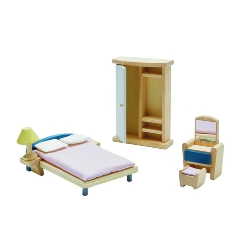 PlanToys Dolls House Bedroom Furniture Orchard Collection - Image 2