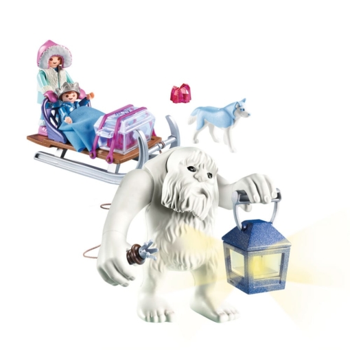 Playmobil Magic Yeti with Sleigh - Image 3