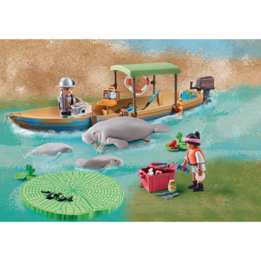 Playmobil Playmobil Wiltopia Boat Trip to the Manatees