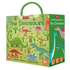 SASI Dinosaurs 3D Puzzle and Book Set