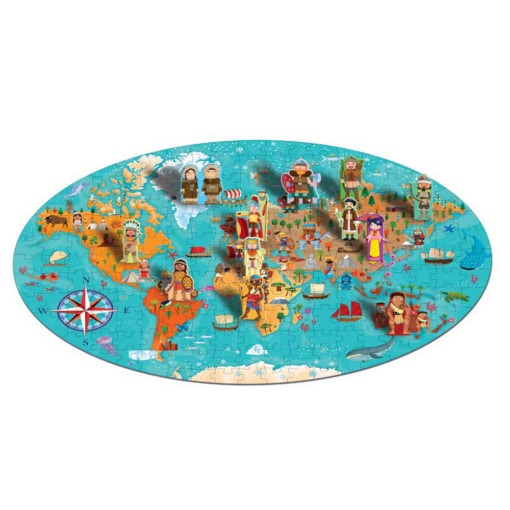 Sassi® Travel, Learn and Explore - Book and 3D Puzzle Set - World of Ancient Civilisations - Image 4