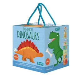 SASSI Dinosaurs Block and Puzzle Set