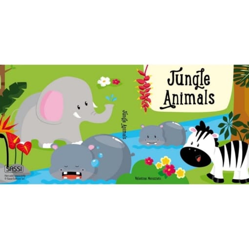 Sassi® Jungle Friends Book and Giant Puzzle - 30 pcs - Image 4