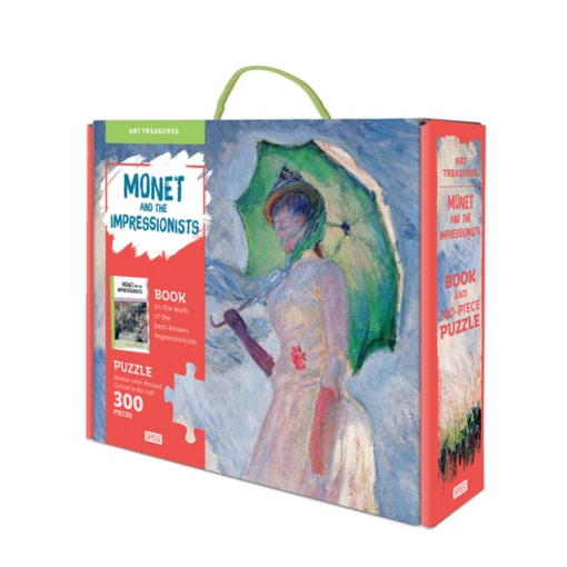 Sassi® Puzzle and Book Set - Art Treasures - Monet and The Impressionists - Image 3