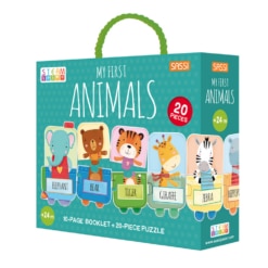 SASSI My First Animals Puzzle and Book Set