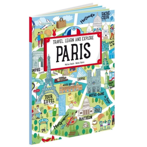 Sassi® Paris Puzzle and Book Set - Travel, Learn and Explore - 140 pcs - Image 4