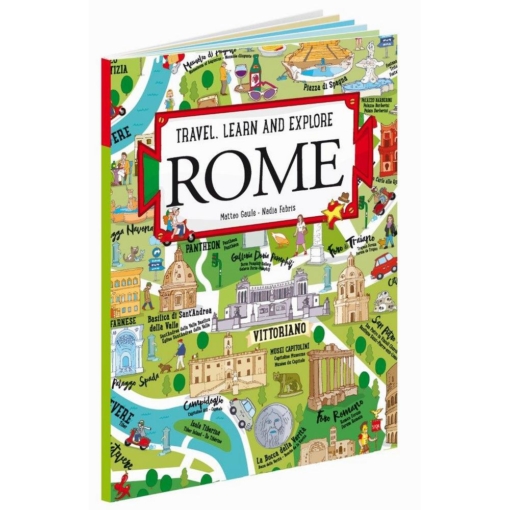 Sassi® Travel, Learn and Explore - Puzzle and Book Set - Rome, 140 pcs - Image 4