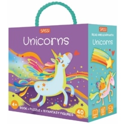 SASSI Unicorns 3D Puzzle and Book Set