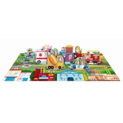 SASSI Vehicles 3D Puzzle and Book Set