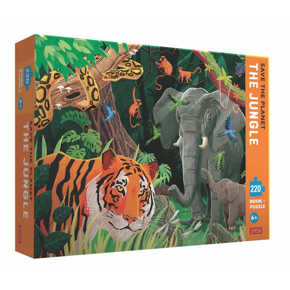 Sassi Save The Planet Jungle 220 Pieces