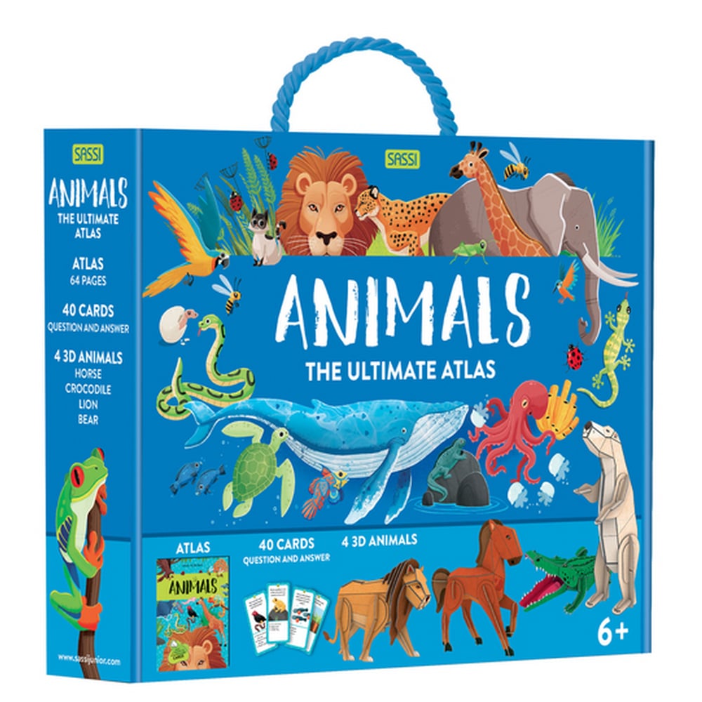 Sassi The Ultimate Atlas and 3D Model Set - Animals Sassi The Ultimate Atlas and 3D Model Set - Animals