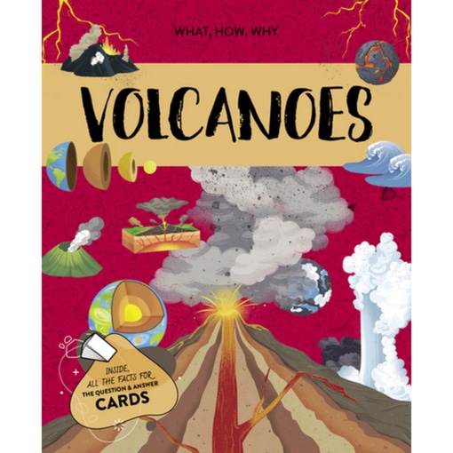 Sassi The Ultimate Atlas and Puzzle Set - Volcanoes, 500 pcs