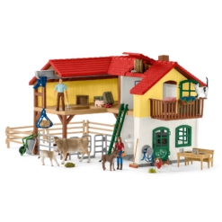 Schleich Large Farm House And Accessories