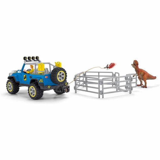 Schleich Off-road Vehicle with Dino Outpost - Image 4