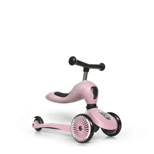 Scoot and Ride Scoot and Ride Highwaykick 1 2-in-1 Ride-On Scooter Rose