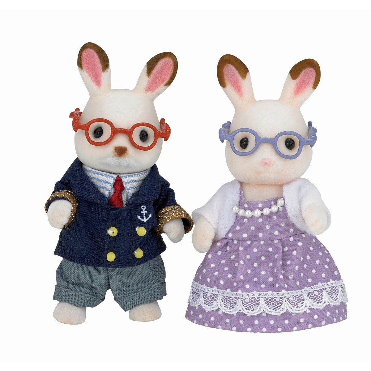 Sylvanian Families Chocolate Rabbit Grandparents