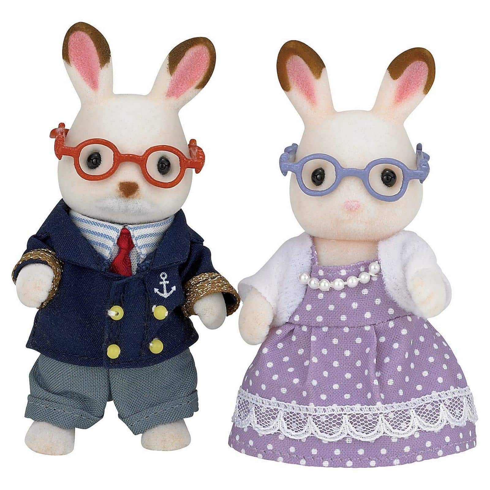 Sylvanian Families Chocolate Rabbit Grandparents