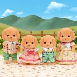 Sylvanian Families Toy Poodle Family