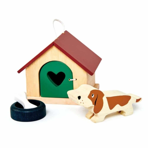 Tender Leaf Pet Dogs Wooden Set for Dolls House - Image 2
