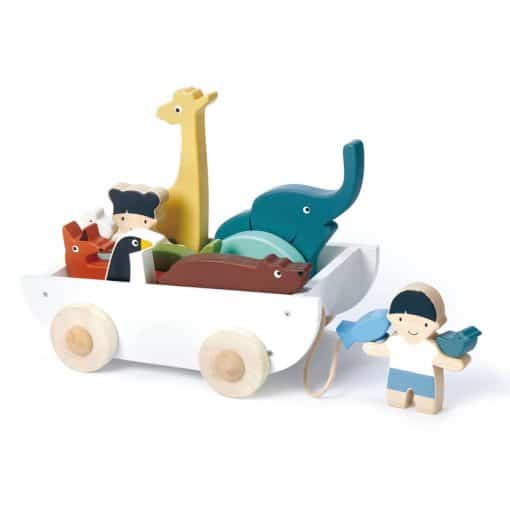 Tender Leaf Toys The Friend Ship Wooden Play Set: Imaginative Play for Little Adventurers