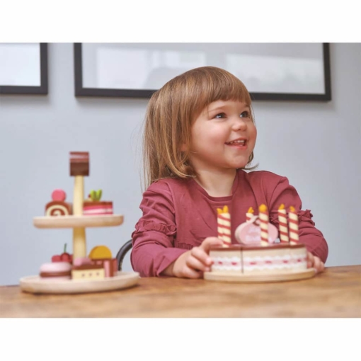 Tender Leaf® Chocolate Birthday Cake - Image 2