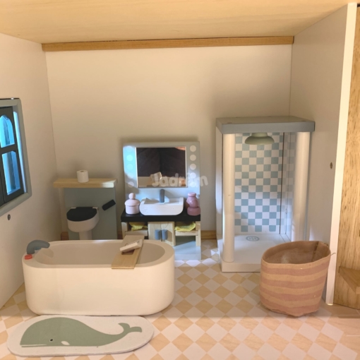Tender Leaf Dovetail Bathroom Set Dollhouse Furniture - Image 2