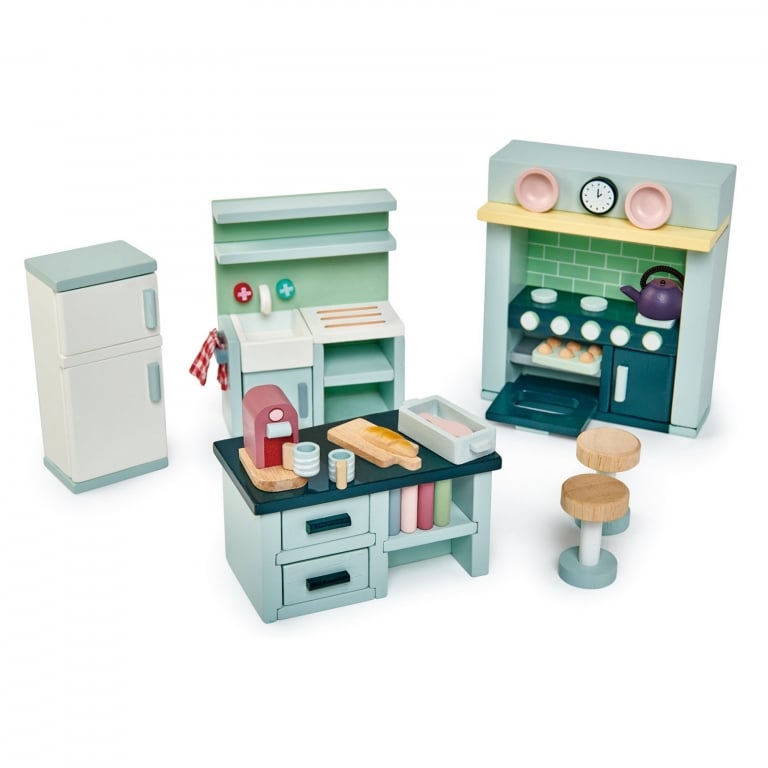 Tender Leaf Dovetail Kitchen Set Dollhouse Furniture Jadrem Toys