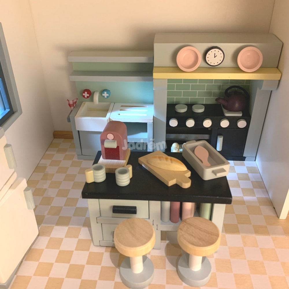 Tender Leaf Dovetail Kitchen Set Dollhouse Furniture Jadrem Toys