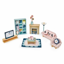 Haba Dollhouse Furniture Little Friends Living room set New in Box Livingroom