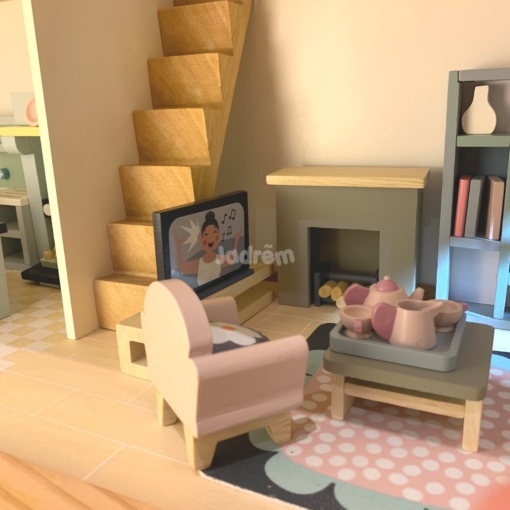 Tender Leaf Dovetail Sitting Room Dollhouse Furniture - Image 2